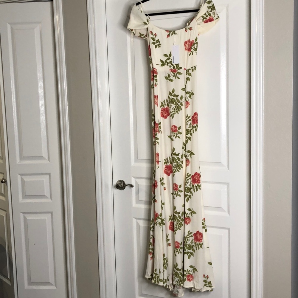 NWT Reformation Larkspur Dress in Jolie sz 2 - Picture 2 of 6